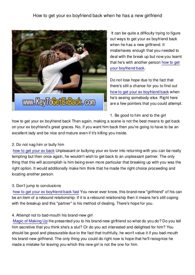 How To Get Back A Guy Who Dumped You How To Get Back A Guy Who Dumped You